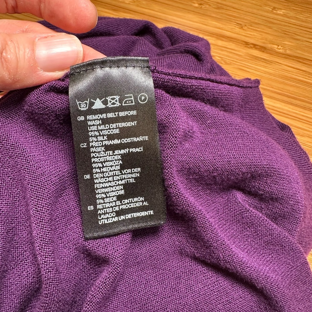 H&M Rich Purple Mini Dress - Picture 3 of 3